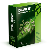 Dr.Web® Anti-virus for Windows, лицензия на 2 ПК, на 1 год